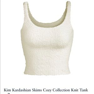 SKIMS Cozy Collection Tank in BONE size 2X/3X
